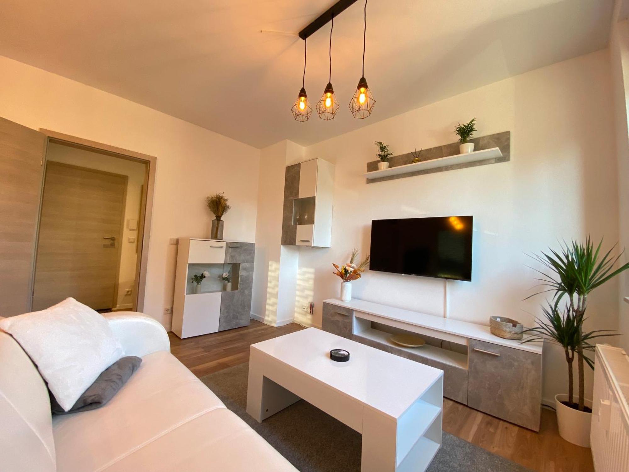 Hochwertige Ferienwohnung Mit 7Qm Balkon, Netflix, Kaffeeautomat, Rainshower Bad Zwickau Zewnętrze zdjęcie